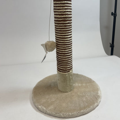 Rascador Vertical para Gatos con Juguete