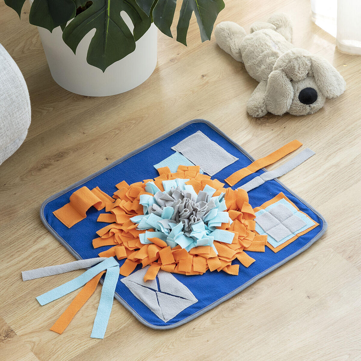 Alfombra Olfativa para Mascotas Fooland InnovaGoods – Entrenamiento, Antiestrés y Alimentación Lenta