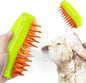 Cepillo de Vapor para Mascotas | Limpieza, Masaje y Eliminación de Pelaje 4 en 1