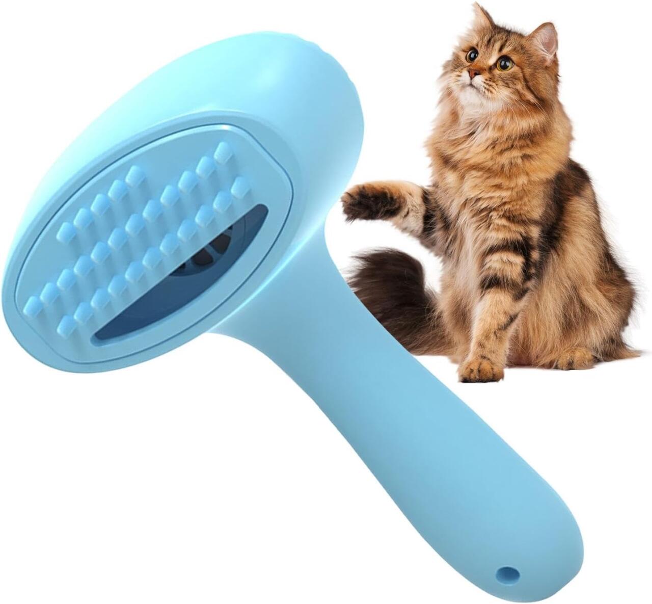 Cepillo Eléctrico Quitapelos para Mascotas | Perros y Gatos | Antinudos y Silencioso