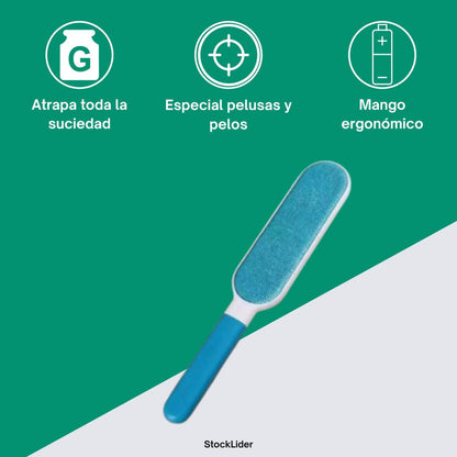 Pack Cepillos para Mascotas | Cepillo de Masaje + Quitapelusas Reutilizable