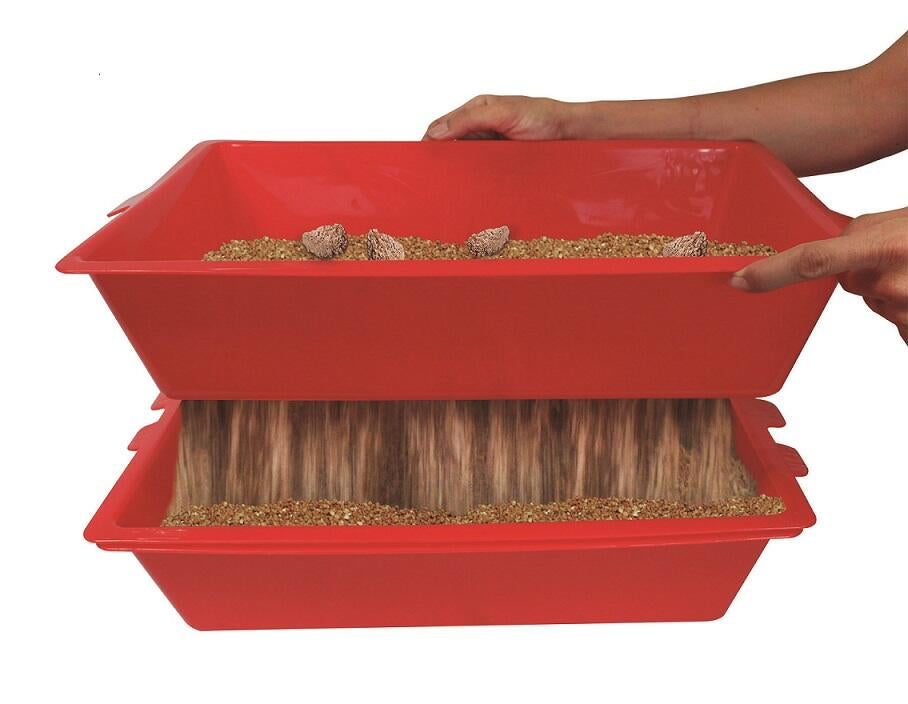 Bandeja de Arena para Gatos con Sistema de Tamizado | Sift & Go®