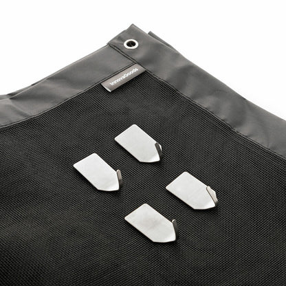 Red de Seguridad para Mascotas con Colgadores Adhesivos 3M – Barrera de Protección