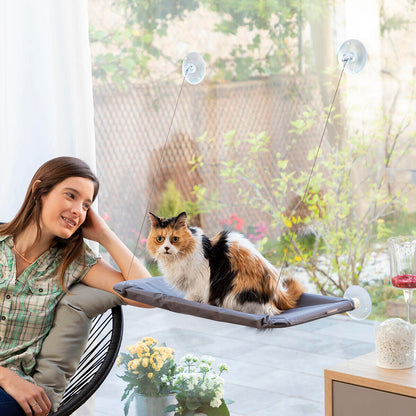 Hamaca Colgante para Gatos Catlax InnovaGoods – Espacio Cómodo y Seguro para tu Mascota