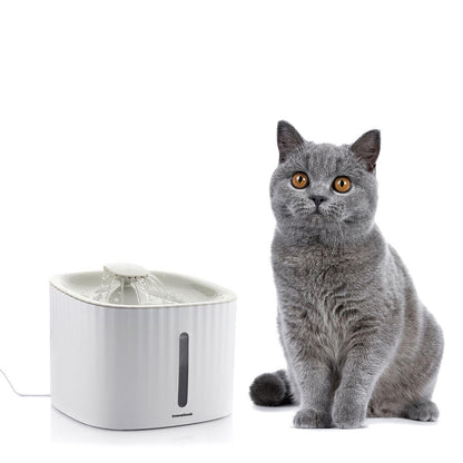 Fuente de Agua para Mascotas Drinkatt InnovaGoods 3 L – Silenciosa, Filtrada y Automática