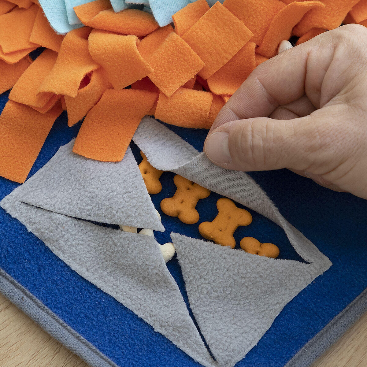 Alfombra Olfativa para Mascotas Fooland InnovaGoods – Entrenamiento, Antiestrés y Alimentación Lenta