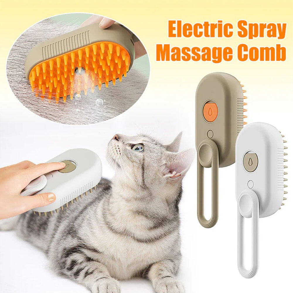 Cepillo de Vapor Multifuncional para Mascotas | Spa en Casa | Pack 2