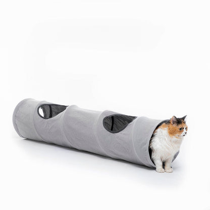 Túnel Plegable para Gatos Funnyl InnovaGoods – Juguete Interactivo y Refugio Multifunción