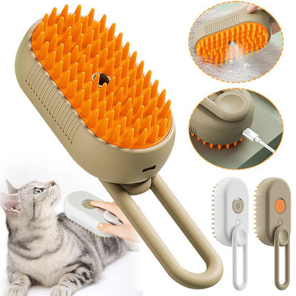 Cepillo de Vapor Multifuncional para Mascotas | Spa en Casa | Pack 2