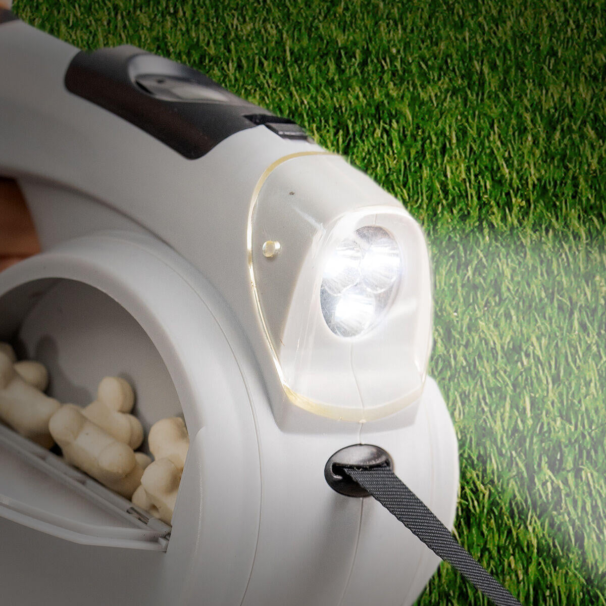 Correa Retráctil para Perros 6 en 1 Leashic InnovaGoods | Multifunción y Extensible