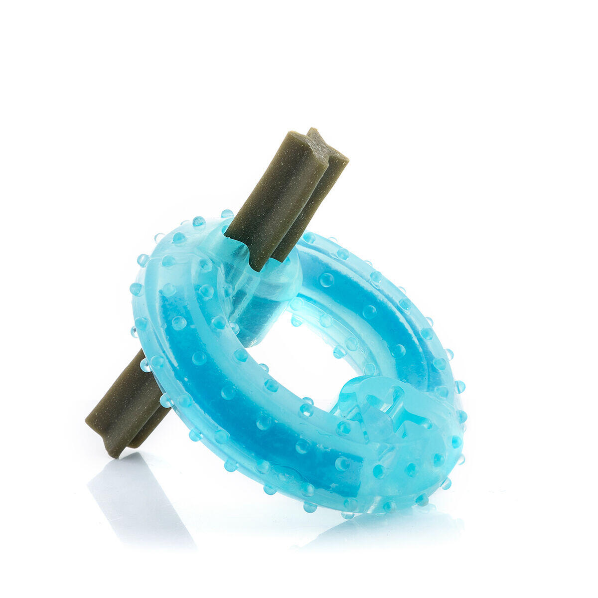 Juguete Mordedor 2 en 1 Congelable para Perros Glubiz InnovaGoods – Refrescante y Dental